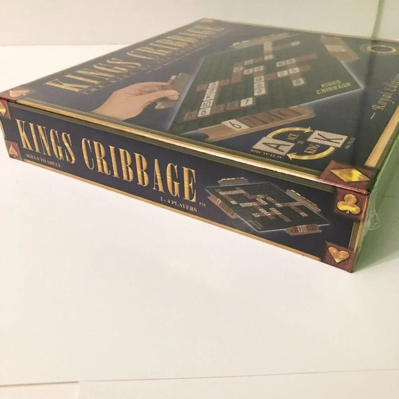2007 Kings Cribbage Board Game Cowley Coating Sealed - Picture 4 of 10